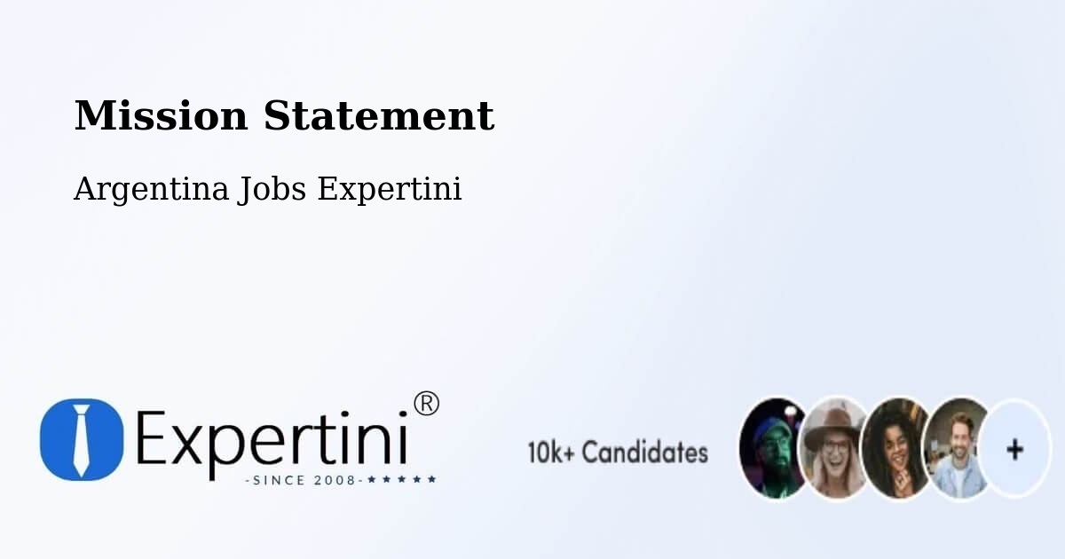 Corporate Mission – Monte Buey - Argentina Jobs Expertini